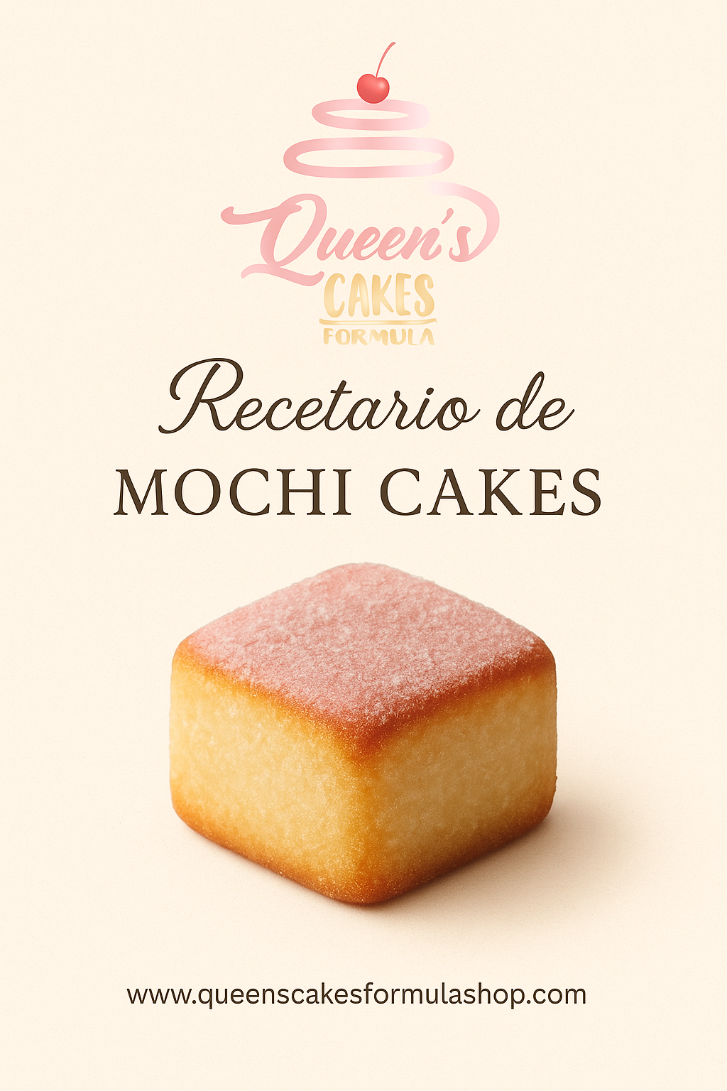 Recetario de Mochi Cakes (FAVOR LEER LA DESCRIPCIÓN)
