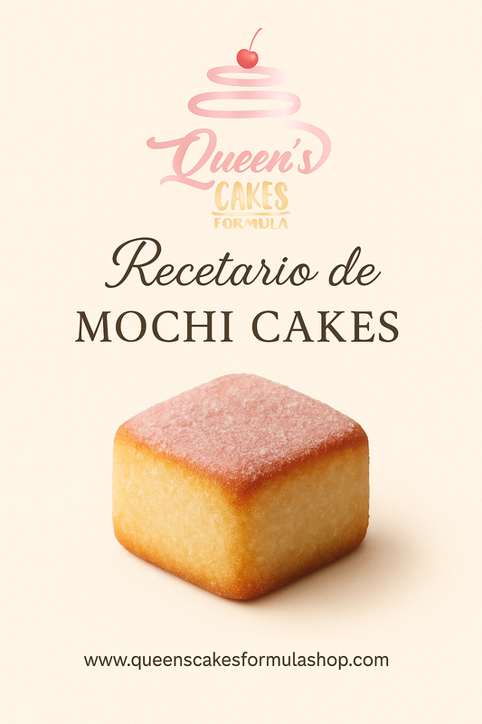 Recetario de Mochi Cakes (FAVOR LEER LA DESCRIPCIÓN)