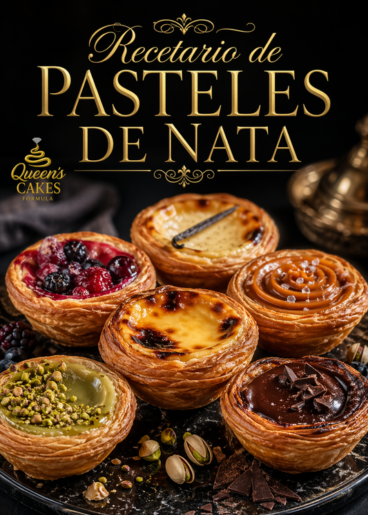 Recetario de Pasteles de Nata Vol.2 “NEW” (FAVOR LEER DESCRIPCIÓN)