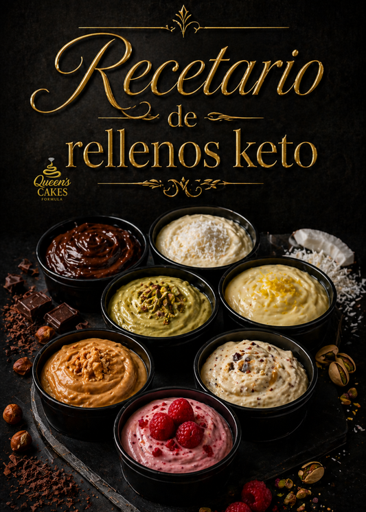 Recetario de Rellenos Keto Vol.2 “NEW” (FAVOR LEER DESCRIPCIÓN)