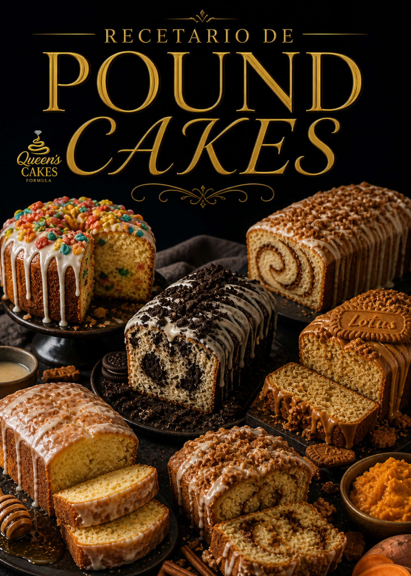 Recetario de Pound Cakes “NEW” (FAVOR LEER DESCRIPCIÓN)