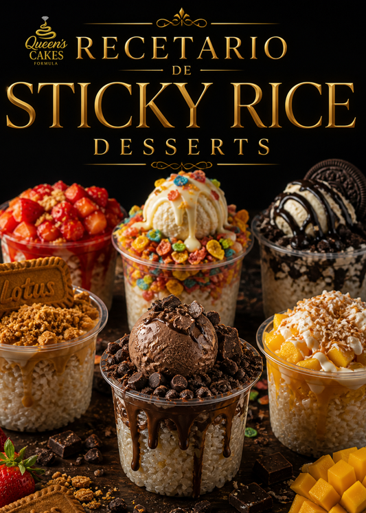 Recetario Sticky Rice Desserts Vol.2 “NEW” (FAVOR LEER DESCRIPCIÓN)