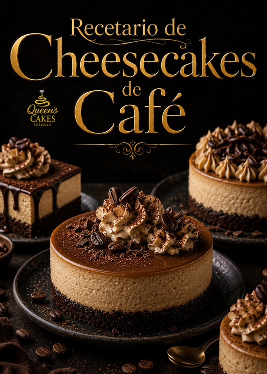 Recetario de Cheesecakes de Café Vol.2 “NEW” (FAVOR LEER DESCRIPCIÓN)