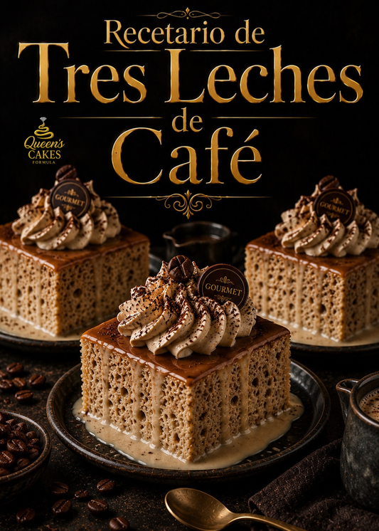 Recetario Tres Leches de Café “NEW” (FAVOR LEER DESCRIPCIÓN)