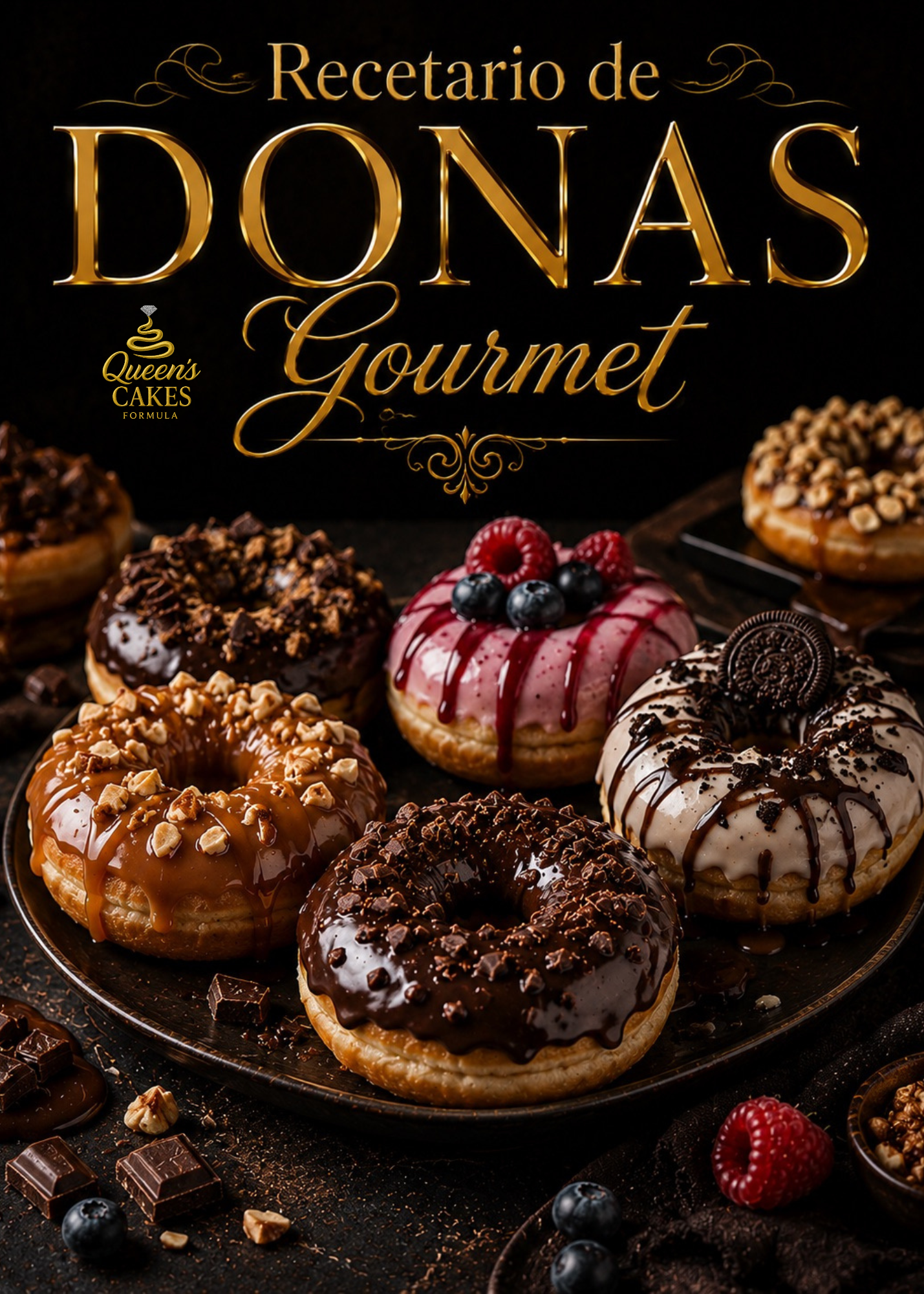 Recetario Donas Gourmet “NEW” (FAVOR LEER DESCRIPCIÓN)