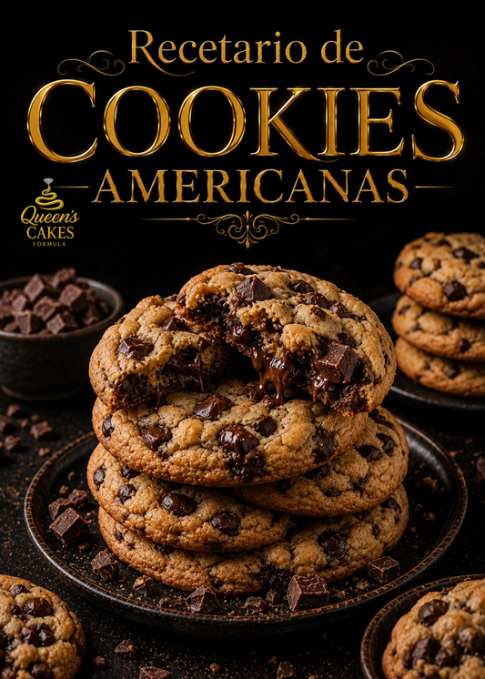 Recetario Cookies Americanas Vol.2 “NEW” (FAVOR LEER DESCRIPCIÓN)