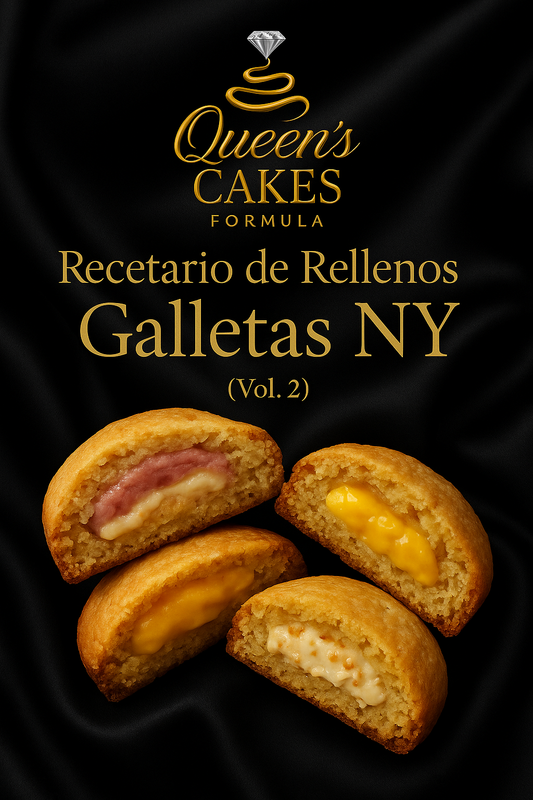 Recetario Rellenos para Galletas NY (Vol. 2) (FAVOR LEER LA DESCRIPCIÓN)