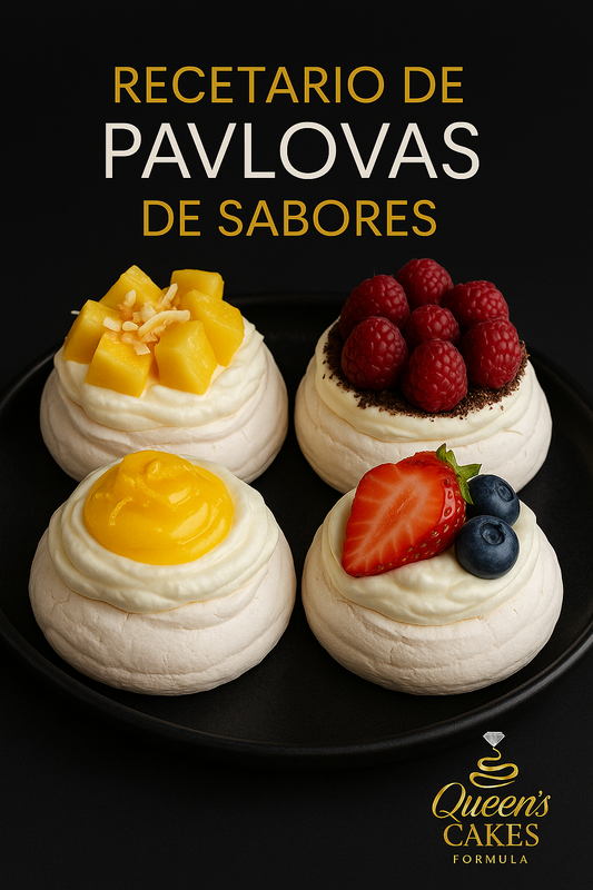 Recetario de Pavlovas de Sabores (FAVOR LEER LA DESCRIPCIÓN)