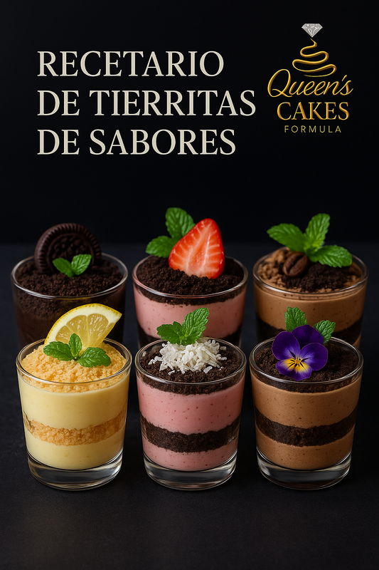 Recetario de Tierritas de Sabores (FAVOR LEER LA DESCRIPCIÓN)