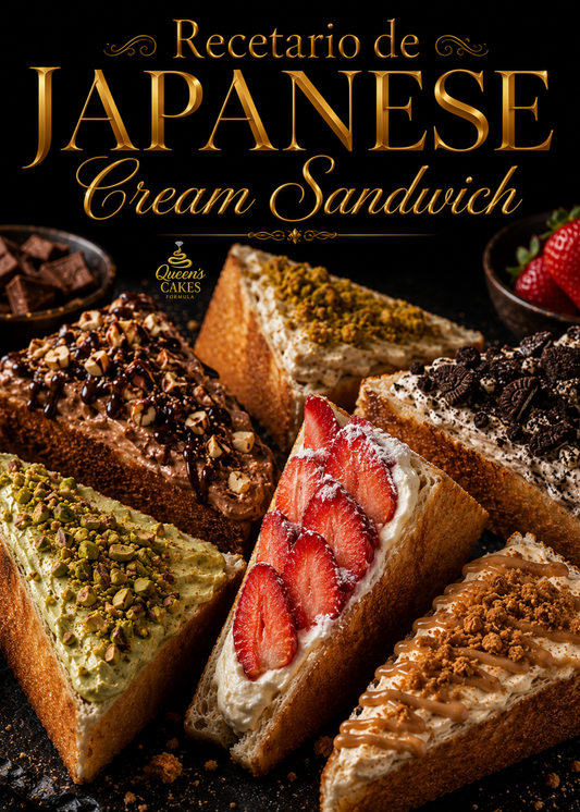 Recetario de Japaneses Cream Sandwich Vol.2 “NEW” (FAVOR LEER DESCRIPCIÓN)