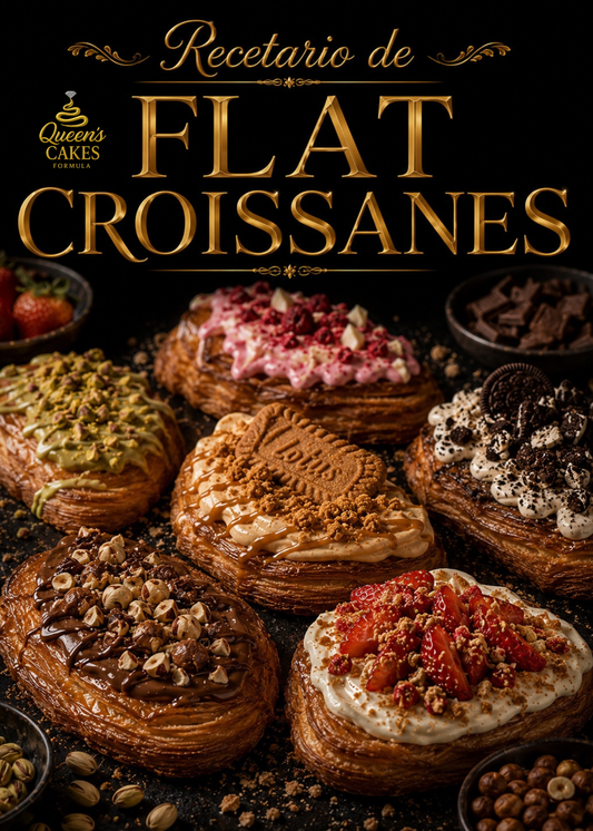 Recetario Flat Croissants Vol.2 “NEW” (FAVOR LEER DESCRIPCIÓN)