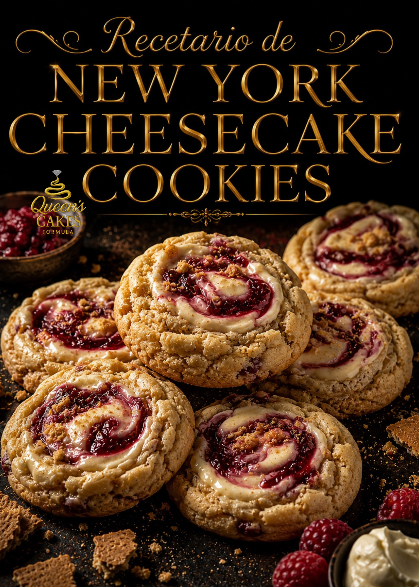 Recetario NY Cheesecake Cookies “NEW” (FAVOR LEER DESCRIPCIÓN)