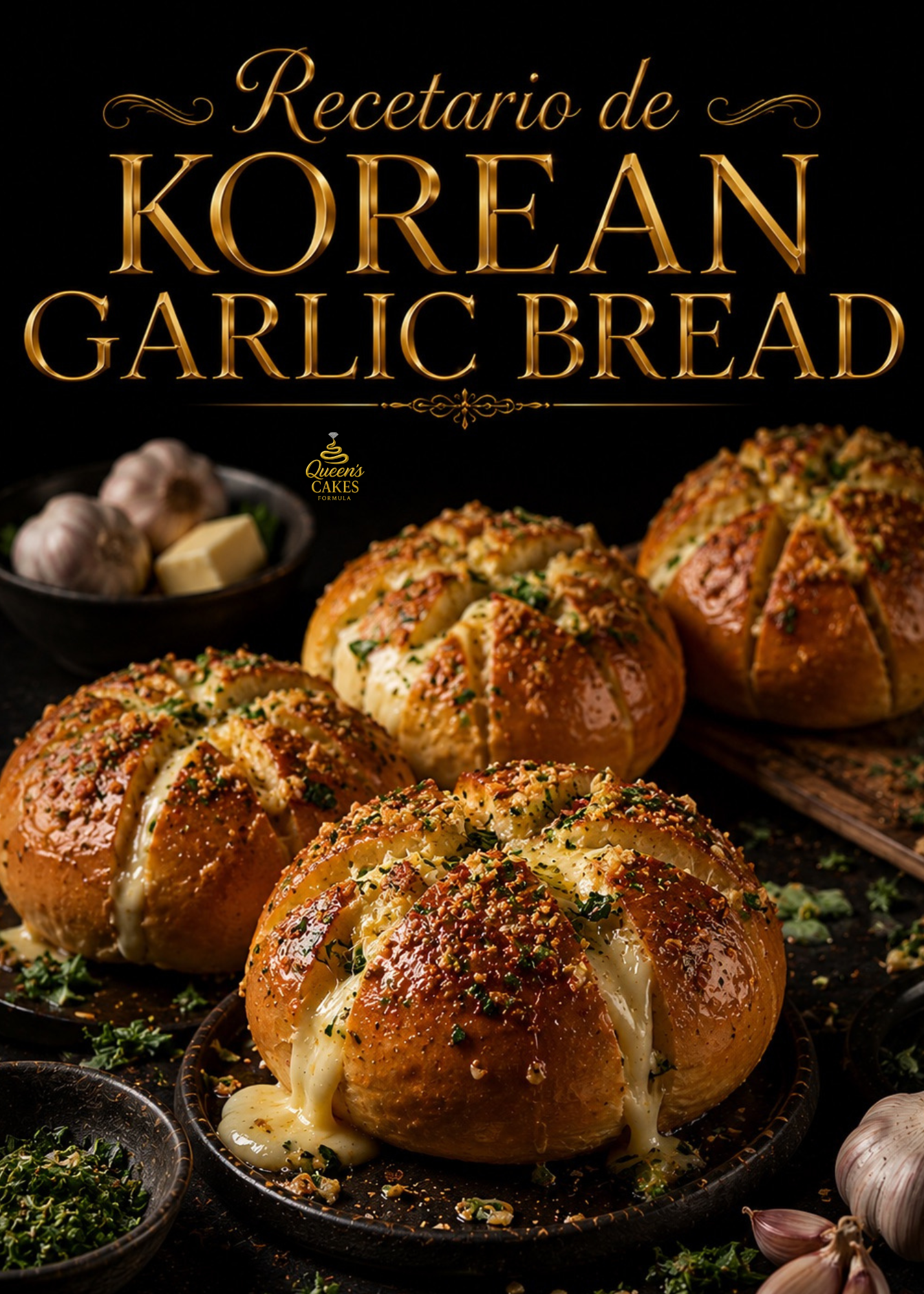 Recetario de Korean Garlic Bread “NEW” (FAVOR LEER DESCRIPCIÓN)
