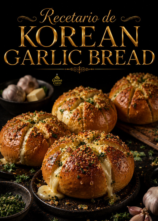 Recetario de Korean Garlic Bread Vol.2 “NEW” (FAVOR LEER DESCRIPCIÓN)