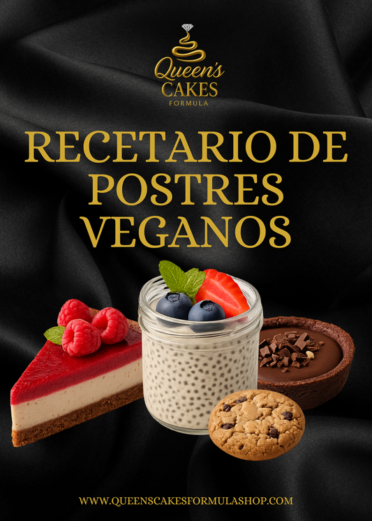 Recetario de Postres Veganos (FAVOR LEER LA DESCRIPCIÓN)