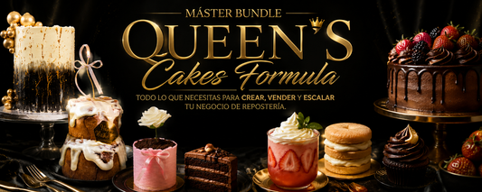 Máster Bundle de Queen’s Cakes Formula “NEW” (FAVOR LEER DESCRIPCIÓN)