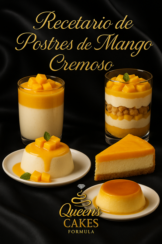 Recetario de Postres de Mango (FAVOR LEER LA DESCRIPCIÓN)