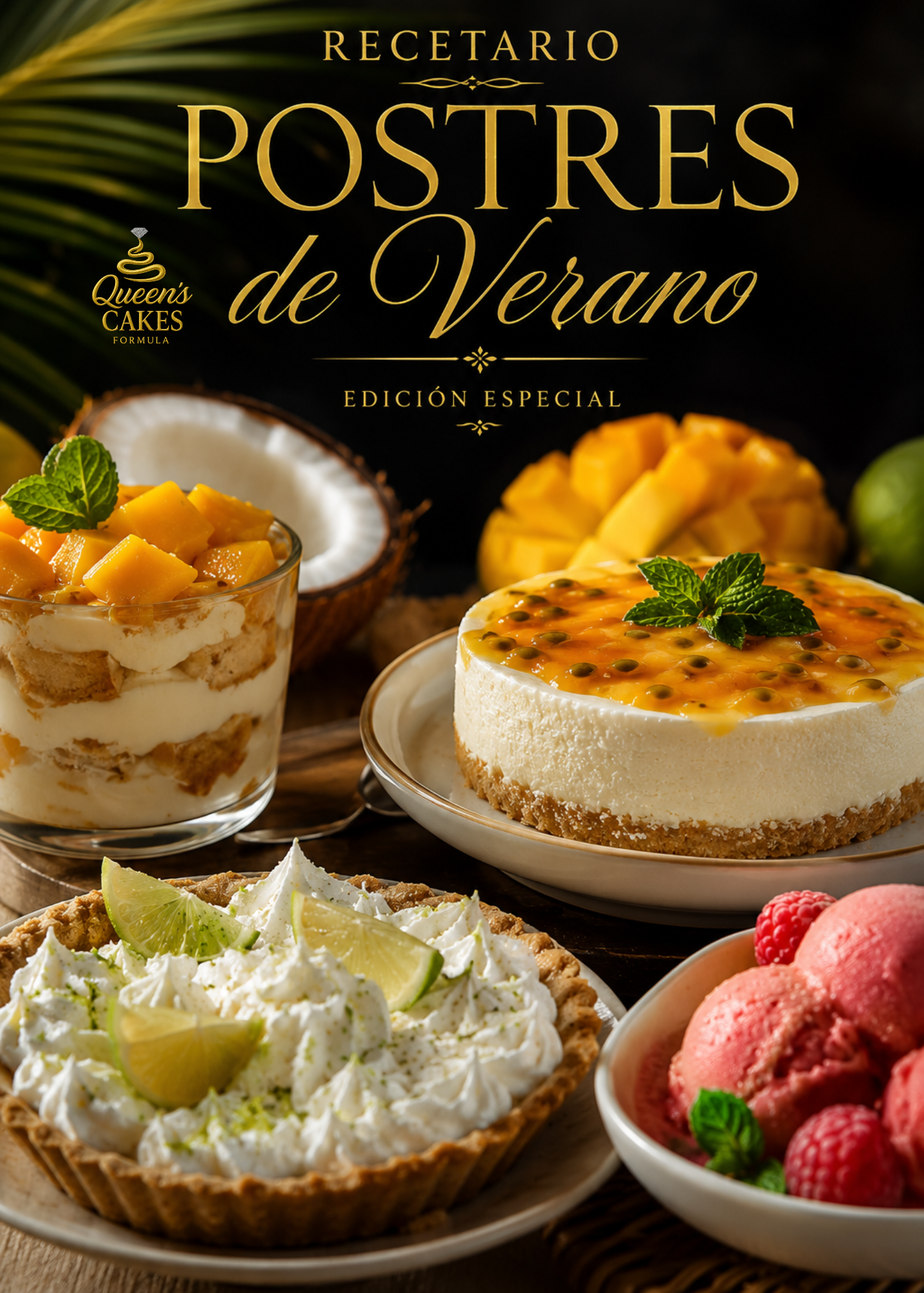 Recetario Postres de Verano |Edición Especial “NEW” (FAVOR LEER DESCRIPCIÓN)