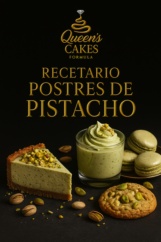 Recetario de Postres de Pistacho (FAVOR LEER LA DESCRIPCIÓN)