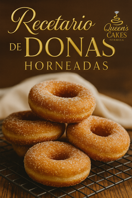 Recetario de Donas Horneadas Vol.1 (FAVOR LEER LA DESCRIPCIÓN)