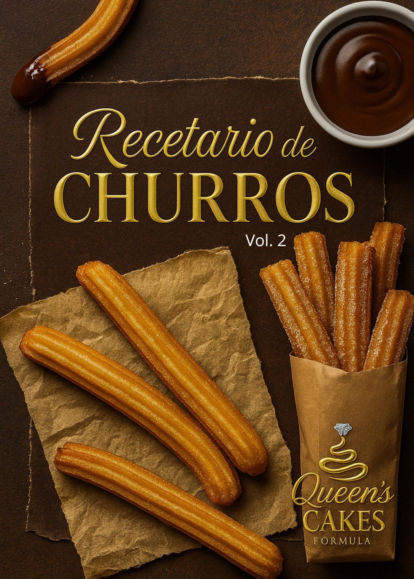 Recetario de Churros Vol. 2 (FAVOR LEER LA DESCRIPCIÓN)