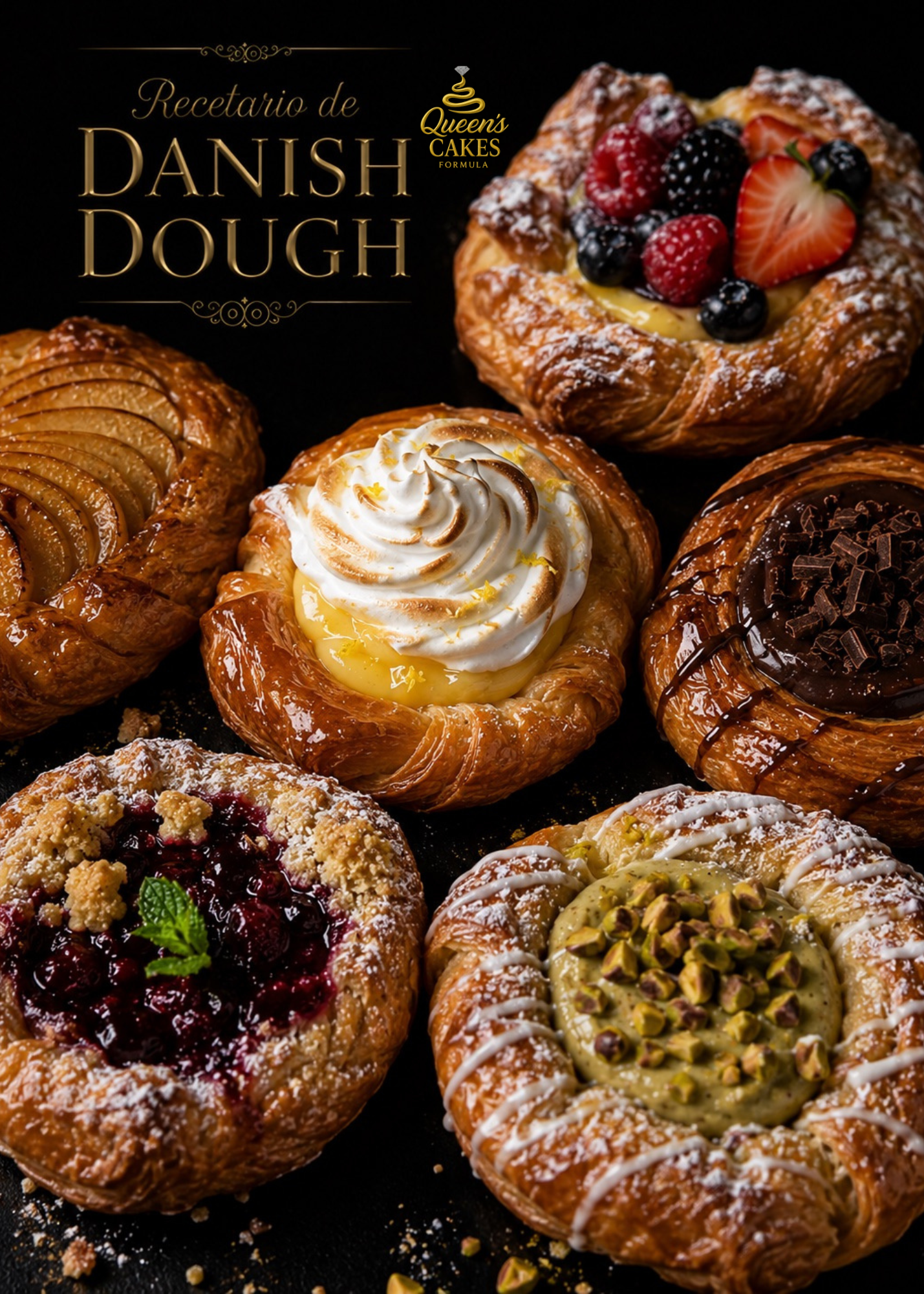 Recetario de Danish Dough “NEW” (FAVOR LEER DESCRIPCIÓN)