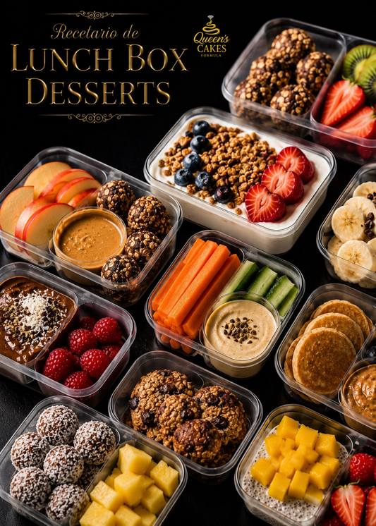 Recetario de Lunch Box Desserts “NEW” (FAVOR LEER DESCRIPCIÓN)