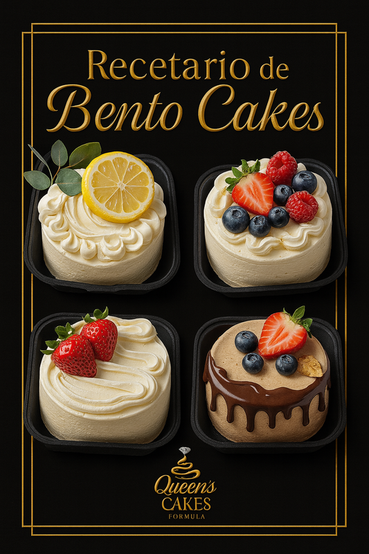 Recetario de Bento Cakes (FAVOR LEER LA DESCRIPCIÓN)