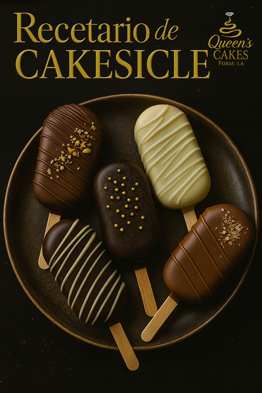 Recetario de “Cakesicles” (FAVOR LEER LA DESCRIPCIÓN)