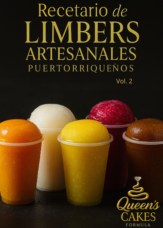 Recetario de Limbers Artesanales Puertorriqueños Vol.2 (FAVOR LEER LA DESCRIPCIÓN)