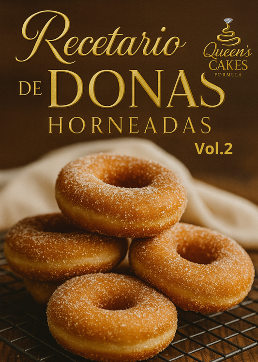 Recetario de Donas Horneadas Vol.2 (FAVOR LEER LA DESCRIPCIÓN)