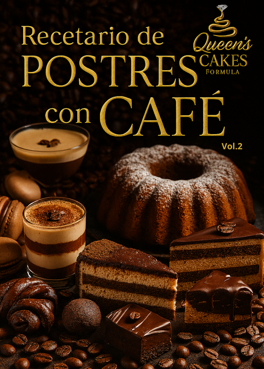 Recetario de Postres con Café Vol.2 (FAVOR LEER LA DESCRIPCIÓN)
