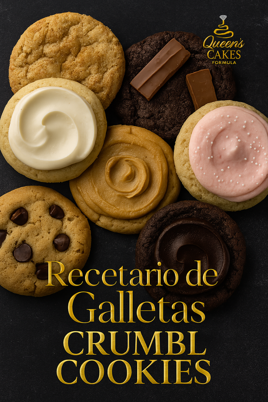 Recetario de Galletas Crumbls Cookies Vol.1 (FAVOR LEER LA DESCRIPCIÓN)
