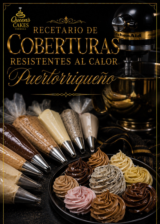Recetario de Coberturas Resistentes al calor Puertorriqueño Vol.2 | Recetario Digital