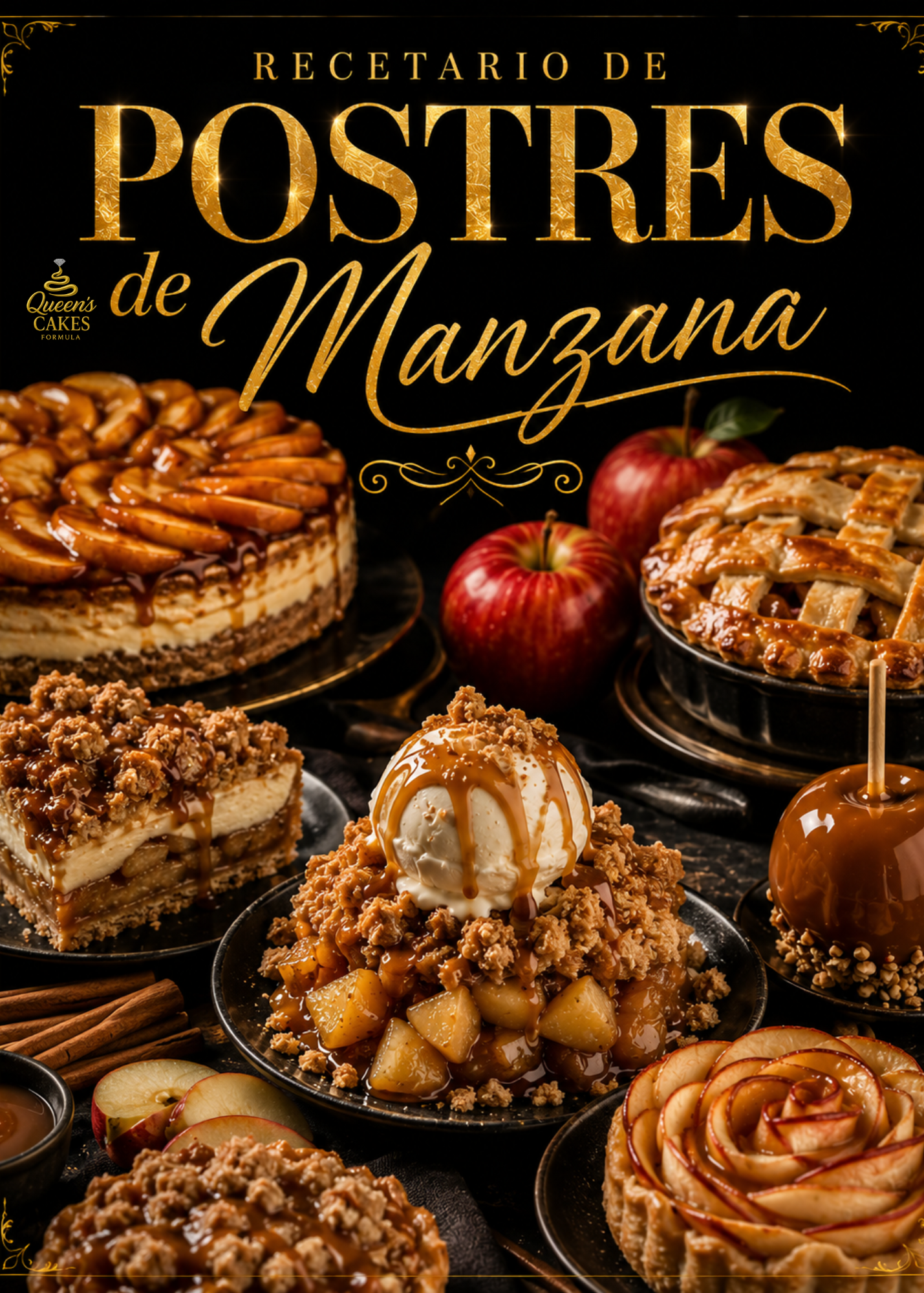 Recetario de Postres de Manzana | Recetario Digital