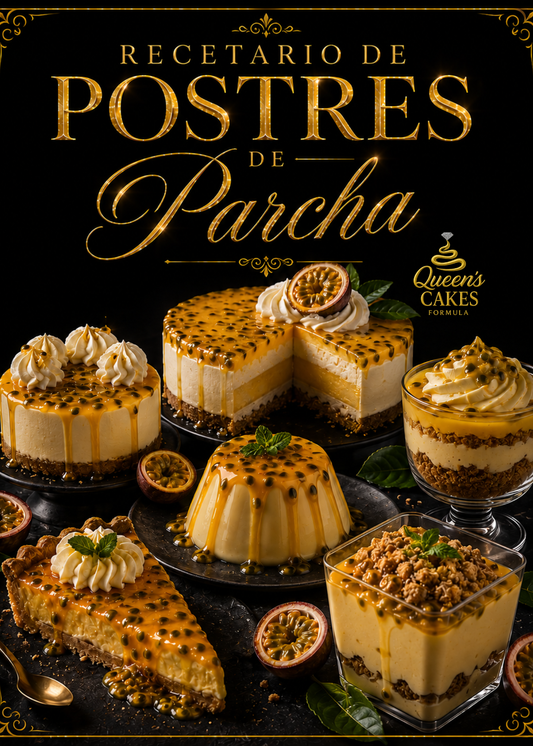 Recetario de Postres de Parcha | Recetario Digital