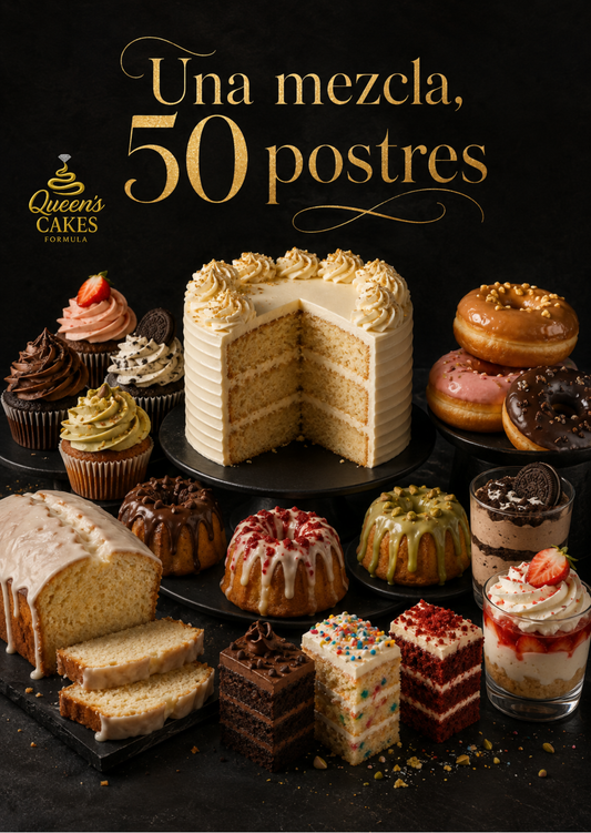Recetario Una Mezcla, 50 Postres