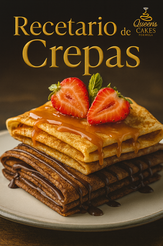 Recetario de Crepas Vol.2 (FAVOR LEER DESCRIPCIÓN)