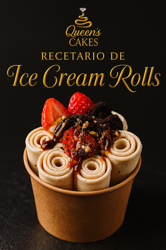 Recetario de Ice Cream Rolls “NEW” (FAVOR LEER DESCRIPCIÓN)