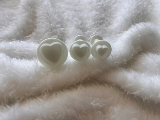 “Heart Fondant Cutters”