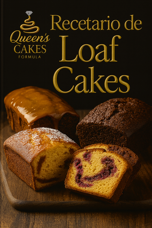 Recetario de Loaf Cakes Vol.2 (FAVOR LEER DESCRIPCIÓN)