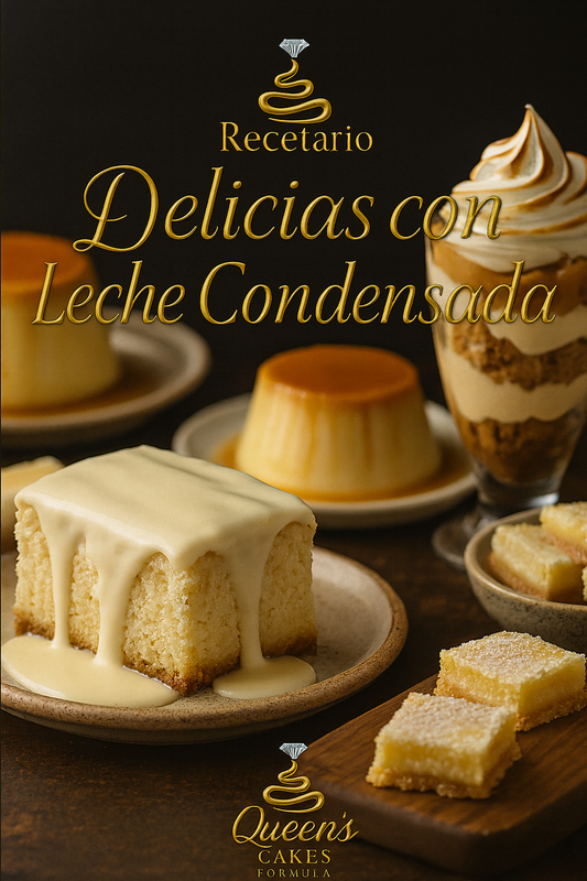 Recetario Delicias con Leche Condensada (FAVOR LEER DESCRIPCIÓN)