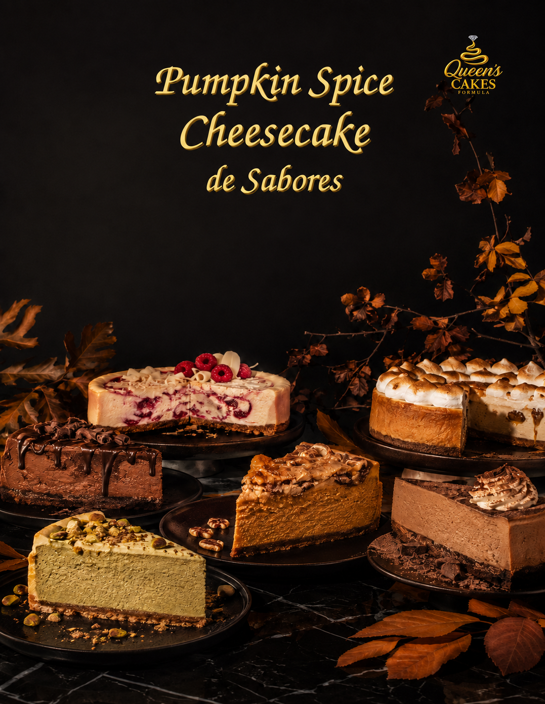 Recetario de Pumpkin Spice Cheesecake de Sabores | Recetario Digital