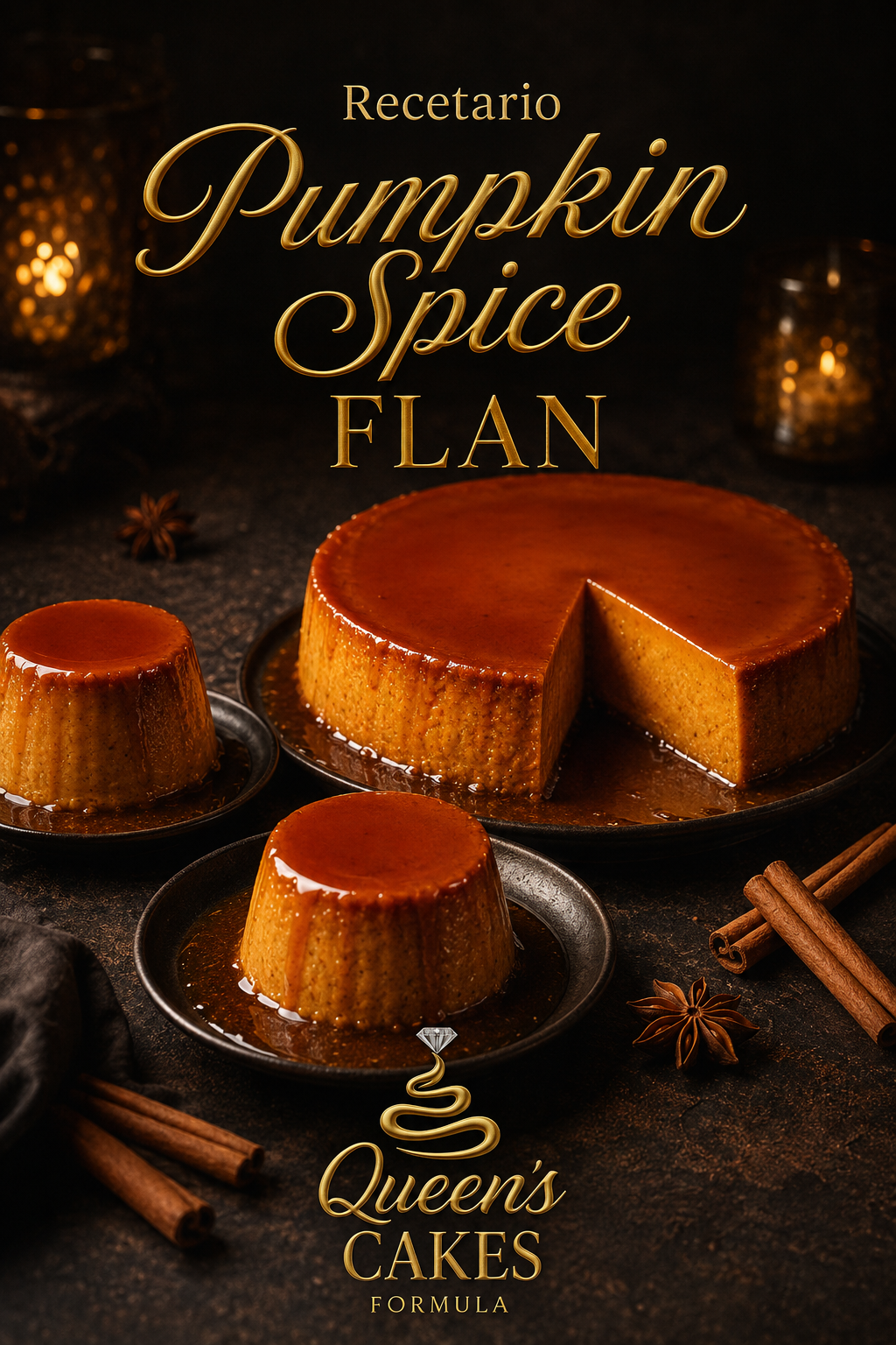 Recetario Pumpkin Spice Flan | Recetario Digital