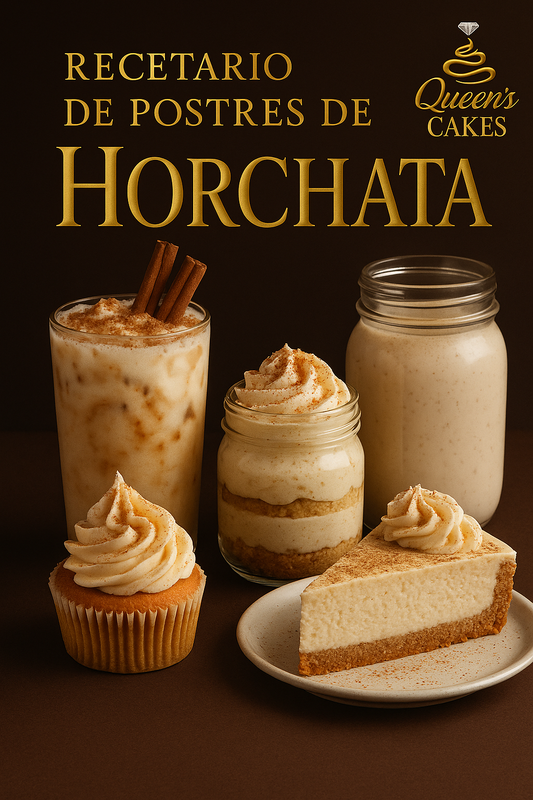 Recetario de Postres de Horchata “NEW” (FAVOR LEER DESCRIPCIÓN)