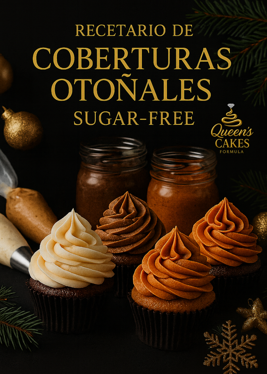 Recetario de Coberturas Otoñales Sugar Free “NEW” (FAVOR LEER DESCRIPCIÓN)