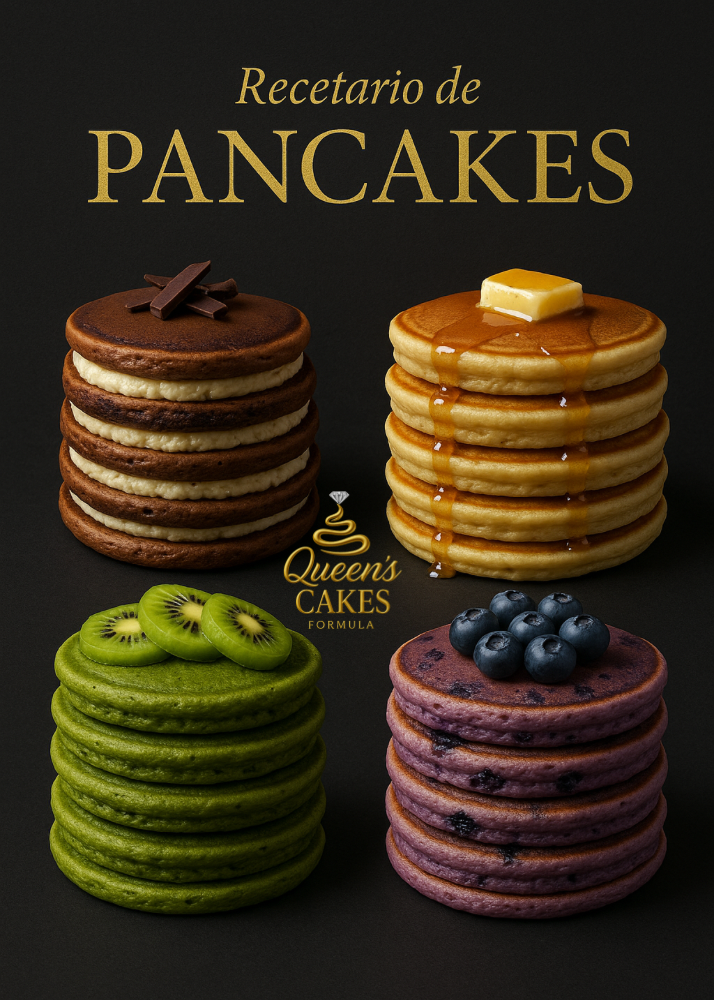 Recetario de Pancakes Vol.2 “NEW” (FAVOR LEER DESCRIPCIÓN)