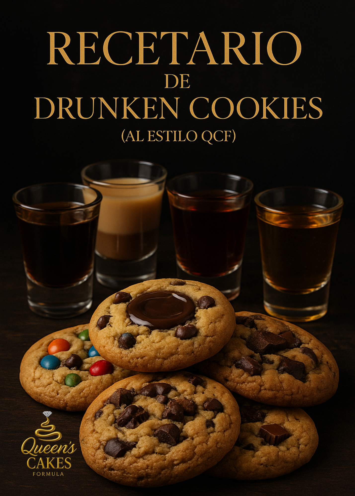 Recetario de Drunken Cookies Exclusivo Vol.2 (al estilo de QCF) “NEW” (FAVOR LEER DESCRIPCIÓN)