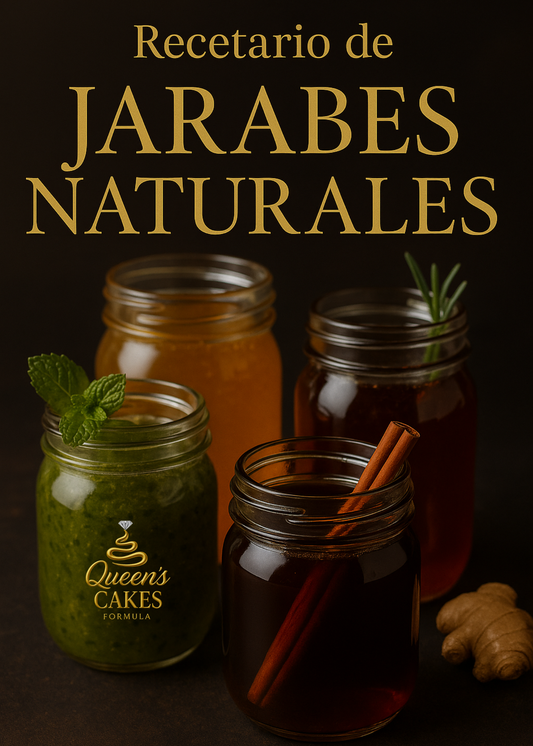 Recetario de Jarabes Naturales Vol.2 “NEW” (FAVOR LEER DESCRIPCIÓN)