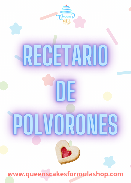 Recetario de Polvorones (FAVOR LEER LA DESCRIPCIÓN)